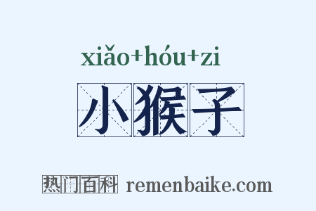 小猴子是什么意思的图片